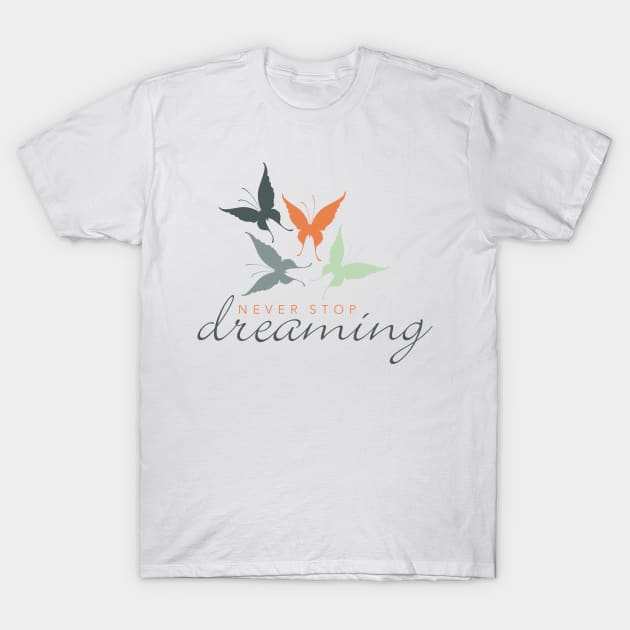 Butterfly Dreams T-Shirt by MyMadMerch